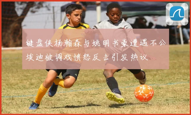 键盘侠杨瀚森与姚明书豪遭遇不公埃迪被调戏愤怒反击引发热议
